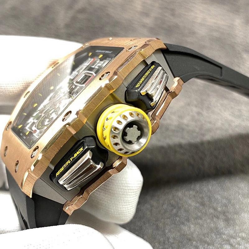 超希少！リシャール・ミル F1レース 偽物 シースルーバック 自動巻き riz20998高い品質